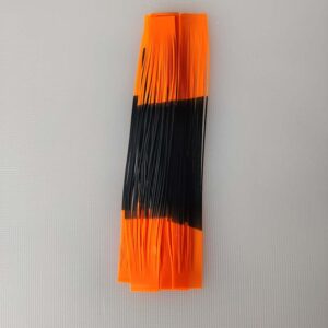 S1704 Black Orange Firetips