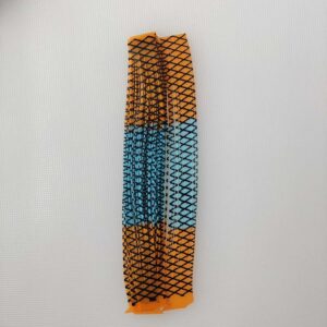 S1729 2 Blue Orange Barbwire Firetips