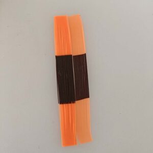 S1750 DarkRedBrown Orange Firetips